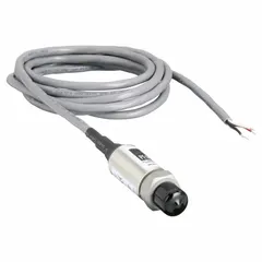 Replacement pressure transducer with a range of 0 psig to 508 psig, outputting a 5V DC signal. Type 3R enclosure suitable for outdoor or damp locations. Used in HVAC, refrigeration, and industrial control systems for pressure monitoring and feedback.