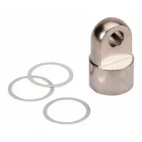SMC Single Clevis: Clevis Mount Type, Fits 32 mm Bore Dia, CM-C032B