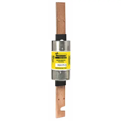 BUSSMANN Sekering Surya: Seri PVS-R, Kerja Cepat, 175 A - Fast-Acting Cylindrical Fuses
