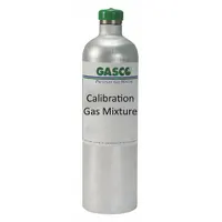GASCO Calibration Gas: Nitrogen, Disposable, +/-5% Accuracy, H2S, Calibration Gas, Calibration Gas (MPN 34L-98-27)