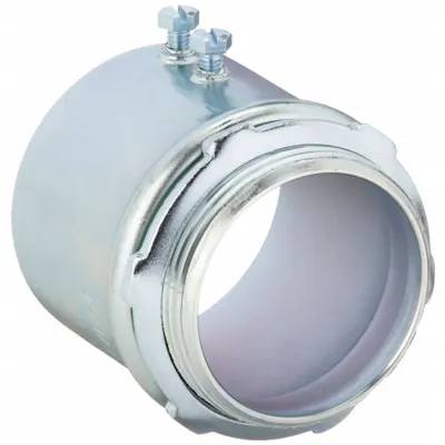 RACO Konektor Saluran Sekrup Set: Baja, 3 in Ukuran Perdagangan, 3 17/32 in Panjang Keseluruhan - Set Screw Conduit Connectors