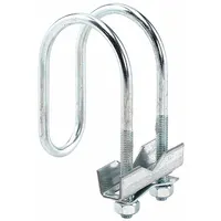 Fast Clamp Sway Brace: Steel, 1 1/4 in Ht, 3 in Lg, 7 11/32 in Wd (MPN 1000)