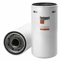 FLEETGUARD Automotive Oil Filter: B495, LF3620, 1 5/8"-12 UNS-2B Thread Size, 9 13/16 in Overall Ht