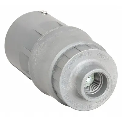 HUDSON VALVE Katup Pelampung Mandiri: Plastik ABS, 5 gpm hingga 40 gpm, Laju Aliran Maks. 40 gpm - Self-Contained Float Valve Assemblies