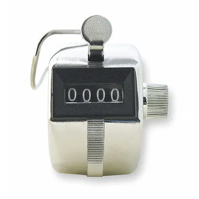 Penghitung Tally Mekanis ENM: Top Coming (TC), Pemasangan Genggam, Tinggi 2 7/8 in - Hand Tally Counters
