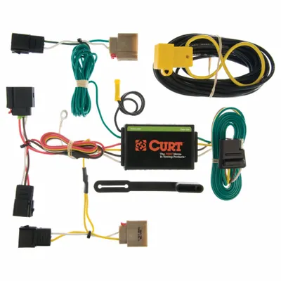 CURT Steker Listrik Otomotif: 4-Way Flat (MPN 55050) - Fleet and Vehicle Maintenance