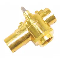 The ERIE VT3343 is a 3/4" 3-way zone valve with inverted flare connections and a flow coefficient (Cv) of 4.0. It is used in hydronic HVAC systems to control the flow of hot water or chilled water for zone-based temperature regulation