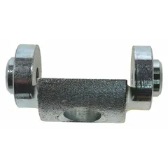 This connecting rod is a pump replacement part designed to transfer motion from the piston to the crankshaft. It is compatible with Dayton pump models 6AWA7, 6AWA8, 6AWC1, and PPTWA708G. Used in industrial pumping systems for fluid movement applications such as water circulation or material transfer.