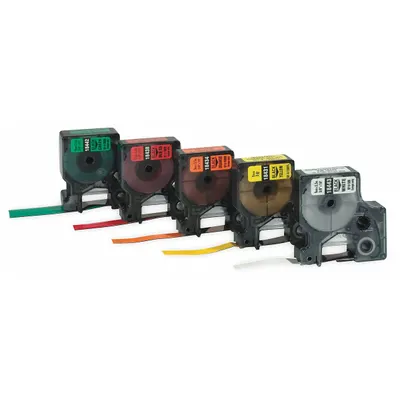 Kartrid Label dan Pita Gabungan DYMO: 3/4 in x 18 ft, Vinil, Putih (Mengkilap) - Dymo Thermal Transfer Continuous Label Roll Cartridges