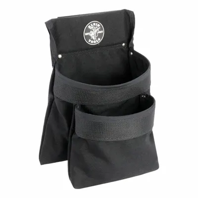 Kantong Alat KLEIN TOOLS: Untuk Lebar Sabuk 2 1/2 in - Maks, 2 Kantong - Nylon Tool Pouches