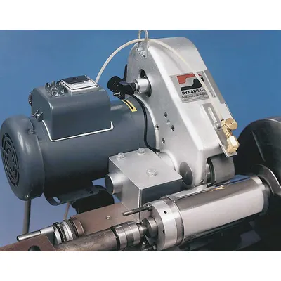 DYNABRADE Gerinda Duduk Alat: 2 in x 36 in Ukuran Sabuk, 240V AC, Fase Tunggal - 2" x 36" Belt Size Tool Post Grinder