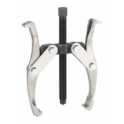 OTC Penarik Rahang: 9 in Rentang Rahang, 5 in Jangkauan Rahang, 0.5 Ketebalan Rahang, 7 ton Kapasitas Tarik - Reversible Jaw Pullers