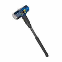 Standard Sledge Hammer: Steel, Steel Handle, 6 lb Head Wt, 1 5/8 in Dia, 36 in Overall Lg, Steel (MPN ESH-630X)