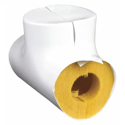 Isolasi Sambungan Pipa: Tee - Fiberglass Tee Insulation
