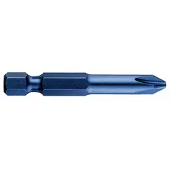 Imperial #2 Phillips (PH2) impact-rated bits with standard hex shank, made from S2 steel. Suitable for high-torque fastening applications using impact drivers. Pack of 5.