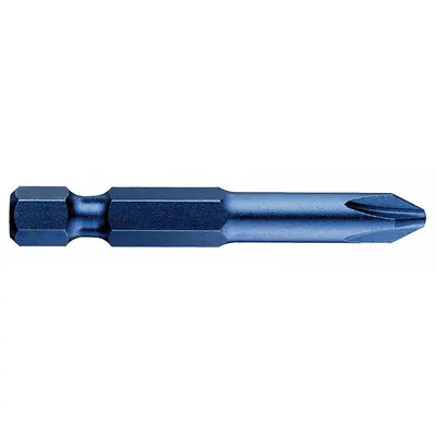Bit Daya WESTWARD: Bit Daya, Imperial, Ukuran Industri Bit PH2, Ukuran Bit #2, Std - Impact Bits