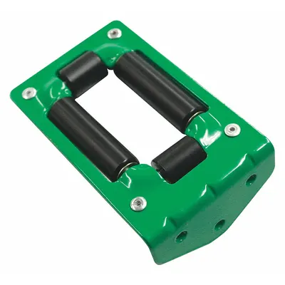SPEEDAIRE Rol Panduan: Untuk Seri Gulungan RWA Series, Nilon, Hijau, Baja, Untuk Lebar Gulungan 6 7/8 in - Roller Guide Assemblies for Spring-Return Hose Reels