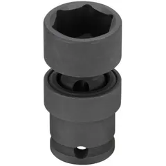This 3/8" drive SAE flex impact socket features a 3/4 in socket size with a 6-point standard design. The black phosphate finish provides corrosion resistance. It is not tether capable. Suitable for use with impact wrenches in automotive, industrial, and construction applications.