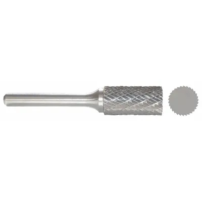 Bur Karbida: Silinder - Double-Cut Cylinder Burs