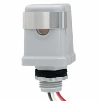 INTERMATIC Photocontrol: Thread Stem Photocell Mounting, 1/2 in Stem Dia, SPST, 120V AC, 120V AC (MPN K4141C)