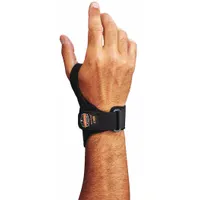 PROFLEX BY ERGODYNE Wrist Support: Right, L Ergonomic Support Size, Black, Fits 7 to 8 in (MPN 70206)