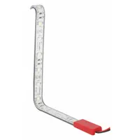 This MAXXIMA flexible strip light uses white LED technology and delivers up to 270 lumens at 12.8V DC. The flat profile and surface mount design allow installation in confined spaces. With an IP68 rating and blunt cut leads, it is suited for accent, task, or decorative lighting in damp or outdoor locations