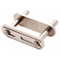 TSUBAKI Attachment Link: Attachment, Stainless Steel Conveyor Chains For Chain, D-3, C2040, Plain (MPN C2040ASD3CL)