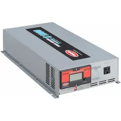 The TUNDRA S1800 inverter converts 12V DC battery power to 120V AC at 60 Hz with pure sine wave output. It delivers 1,800 W continuous power through two AC outlets and features terminal block DC connections. Suitable for powering sensitive electronics and tools in mobile, backup, or off-grid applications.