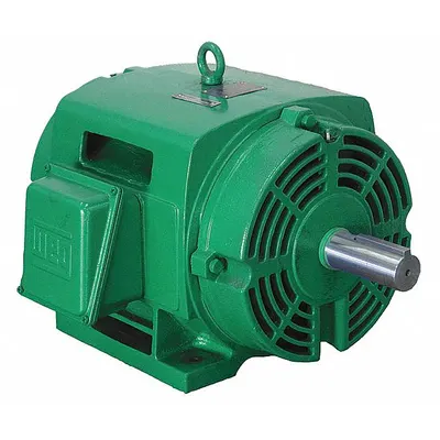 Motor Tujuan Umum WEG: Dudukan Dasar Kaku, Terbuka Tahan Tetesan, 25 hp, 575V AC - Rigid Base 3-Phase General Purpose AC Motors