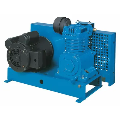 Kompresor Udara Sprinkler Kebakaran JENNY: 2 hp, 1 Tahap, Tanpa Tangki, 12.4 cfm, 40 psi - Fire Sprinkler Stationary Electric Air Compressors
