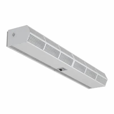 BERNER Tirai Udara: Profil Rendah, Untuk Bukaan 7 ft, 2.079 cfm, 115V AC, 1 Ph, Putih - Ambient Air Curtains