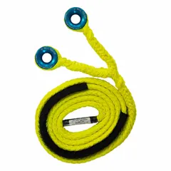 Fixed-length polyester rope sling with 3/4 in diameter and 16 ft length. Rated working load limit of 3,780 lb for straight lift applications. Green color. Used in industrial hoisting, construction, and material handling for lifting and rigging tasks.