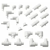 D-LINE Accessory Multipack: D-Line Micro Raceway 0.63 in x 0.315 in (16x8mm) Item US/R2D1608W/GR, 3/4 in Wd (MPN US/1608SAP24/GR)