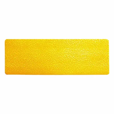 DURABLE Strip Penanda Lantai Bentuk: Persegi Panjang, Padat, Kuning, Tanpa Legenda, 2 in x 5 29/32 in - Rectangle-Shaped Floor Marking Tape