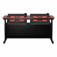 VERSADESK Standing Desk: Cherry, Wood, 60 in Overall Wd, 24 in Overall Dp, 36 in Max Desktop Ht (MPN RST6024-BC)