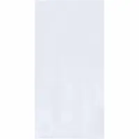 APPROVED VENDOR Open-Ended Bag: Light-Duty, Polyethylene (PE), 1 mil Thick, 16 in Wd, 1,000 PK