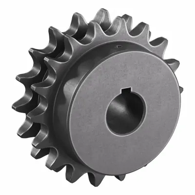 Sprocket Rantai Rol TRITAN: 80-2, Untuk Pitch Rantai 1 in, Diameter Lubang 1 1/2 in, 18 Gigi - Size 80-2 Fixed-Bore Roller Chain Sprockets