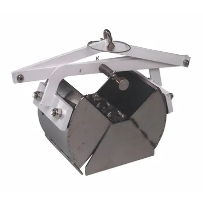 AMS Dredge: Stainless Steel, 15 lb Wt Capacity, 5 1/2 in Overall Lg - Dredges