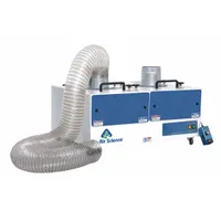 AIR SCIENCE Fume Extractor: 18 in Overall Ht, 35 in Overall Wd, 25 1/2 in Overall Dp, Analog (MPN VE-FED-M-A)