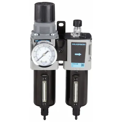 Filter/Regulator/Pelumas WILKERSON: 3/8 in NPT, 70 cfm, Tekanan Operasi Maks 250 psi - Wilkerson Filter, Regulator & Lubricators (FRLs)