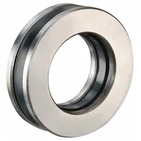 Cylindrical roller thrust bearing designed to support high axial loads in one direction. With a 50 mm bore, 70 mm outside diameter, and 14 mm overall width. Suitable for applications requiring compact axial support, such as machine tool spindles, gearboxes, and industrial pumps
