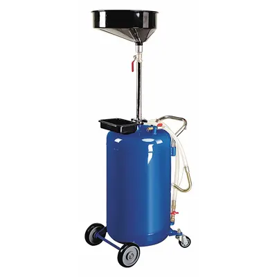 WESTWARD Penampung Oli: 24 gal Kapasitas, 17 7/8 in Dia Keseluruhan, 49 1/4 in Tinggi Keseluruhan - Portable Oil Waste Containment Containers