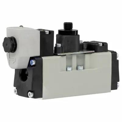 PARKER Katup Kontrol Udara Solenoida: Empat-Arah / Dua-Posisi, 5599-1, Solenoida Tunggal - Parker H Series Directional Control Valves