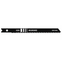 MILWAUKEE Jigsaw Blade: 6, 4 in Blade Lg, Bi-Metal, Bi-Metal, U Shank, Metal/Plastic/Wood, 5 PK (MPN 48-42-2300)