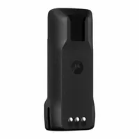 This Lithium-Ion battery is designed for MOTOTRBO R2 Series handheld radios. It provides 2,300 mAh capacity and is rated waterproof for use in outdoor or wet environments. Suitable for two-way radio communication in industrial and field operations