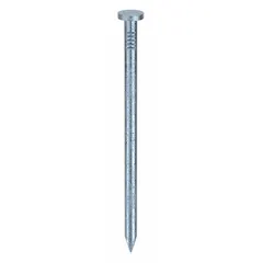 Collated finishing nails for use with compatible pneumatic nailers. Each nail is 1-1/4" long with a T head, smooth steel shank, and chisel point. Pack of 2,000. Suitable for trim, molding, and cabinet installation.