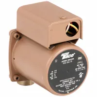 Circulating Pump: 1/40 hp HP, 115V AC, Bronze, 1, 11 gpm, 10 ft Max. Head, 4 3/8 in Face to Face (MPN 006-B4-15)