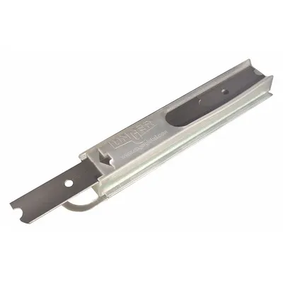 Pisau Serbaguna UNGER: 4 in Panjang Pisau, 1/2 in Lebar Pisau, 0.005 in Tebal Pisau - Straight-Edge Round-Tip Replacement Utility Blades