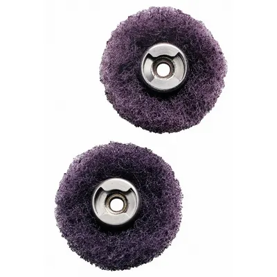 DREMEL Buff Abrasif: Buff Abrasif, Tidak Terpasang, Cakram, Diameter Kepala 15/16 in, EZ Lock - Polishing Points & Pads for Rotary Tools