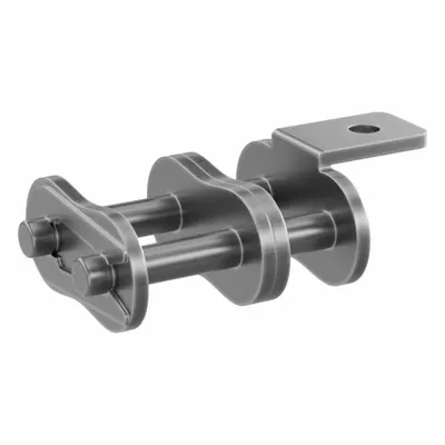 TSUBAKI Tautan Lampiran: Untuk Rantai Rol Standar, A-1, 80, Untai Ganda, 1 in Pitch - Attachment Links for ANSI Standard Chains